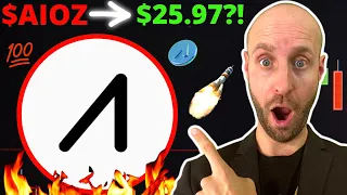 🔥I Bought 122.25 AIOZ NETWORK ($AIOZ) Crypto Coins at $0.82 Today?! Turn $100 To $1K?! (URGENT!!!)