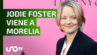 Jodie Foster recibirá el Premio Filmoteca de la UNAM, en Morelia.