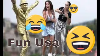 HUMAN STATUE PRANK 2020 #1 | Best of Just For Laughs - AWESOME REACTIONS | Fun USA