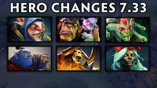 7.33 All Big Hero Changes (Spells, Aghanim's Scepter and Aghanims Shard)