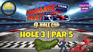 Master, QR Hole 3 - Par 5, ALBA - Hanami Heat 9-hole cup, *Golf Clash Guide*