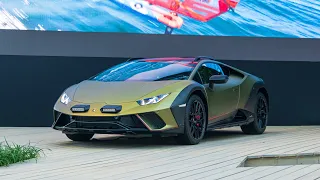 LAMBORGHINI HURACAN STERRATO - OFF ROAD RALLY SUPERCAR Interior Exterior Walk-around FIRST LOOK