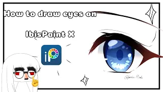 [Tutorial] How to color eyes on IbisPaint X || Voice over + Eng Sub