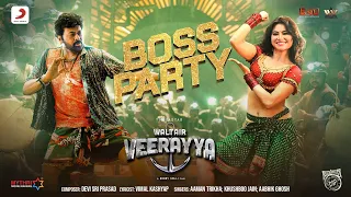 Waltair Veerayya (Hindi) | Boss Party | Megastar Chiranjeevi, Urvashi Rautela | DSP, Bobby Kolli