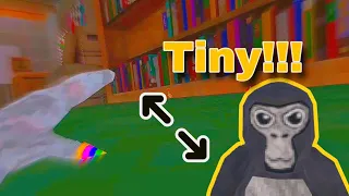 HOW TO BECOME TINY IN THE NEW GORILLA TAG BASEMENT UPDATE!!!