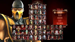 Mortal Kombat 9 - ARMAGEDON SCORPION MOD - Expert Arcade Ladder - Gameplay @ (1080p) - 60ᶠᵖˢ ✔