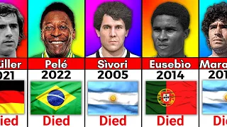 Legends Who Have DIED Football (1979 - 2023) | The Greatest Football Players and Icons of Football