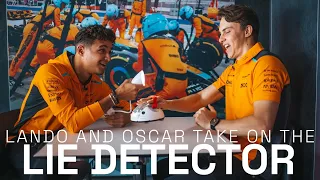 Lando Norris and Oscar Piastri take the Lie Detector Test