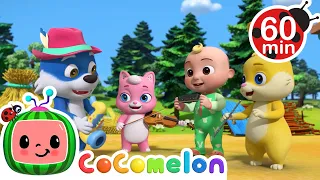 The 3 Little Friends | 🌈 CoComelon Sing Along Songs 🌈 | Preschool Learning | Moonbug Tiny TV