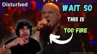 First Time Reacting to  " Disturbed  " - The Sound Of Silence (LIVE ON CONAN)| Reaction
