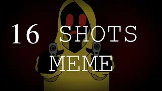 16 SHOTS MEME (Marble Hornet (HOODIE/BRIAN))