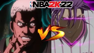 JASON SILVER VS MURASAKIBARA NBA 2K22 (Kuroko’s Basketball)