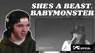 SHE'S A BEAST | BABYMONSTER (#7) - RUKA (Live Performance) | REACTION