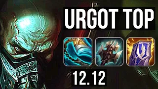 URGOT vs TRYNDAMERE (TOP) | 11/1/5, 1.4M mastery, 500+ games, Godlike | KR Diamond | 12.12