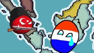 Forming modern Indonesia in countryballs at war