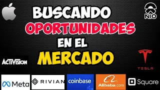 Oportunidades Para Hoy | Continuaremos Cayendo! META, AAPL, BABA, TSLA, COIN, NIO, RNG