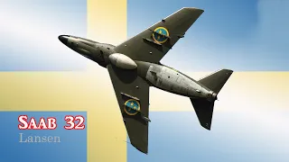 Saab 32 Lansen - One of the dangerous attack fighter of the 60s and 70s
