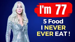 Cher (77) still looks 49 🔥 She Avoids Top 5 Foods and Doesn't Get Old!