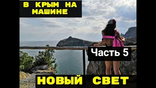 В Крым на машине часть 5. Новый Свет - лучше места нет!