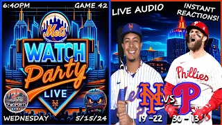 New York Mets vs Philadelphia Phillies Watch Party LIVE! | Mets vs Phillies | Mets Game | MLB