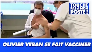 Olivier Véran se fait vacciner en direct, à la télévision