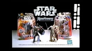 Star Wars Transformers Darth Vader and Obi Wan Kenobi UK Commercial