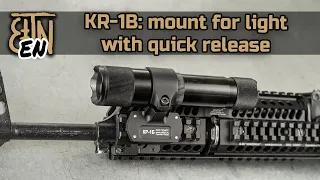 KR-1B quick release mount for "Zenitka" flashlights