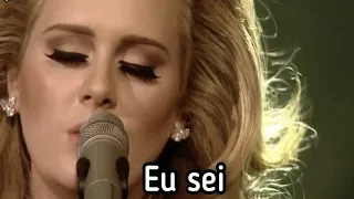 Adele Chasing Pavements Legendado