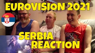 EUROVISION 2021 - SERBIA - SEMI FINAL 2 - REACTION