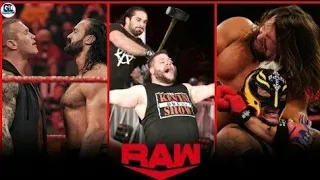 WWE MONDAY NIGHT RAW 9TH DECEMBER 2019 FULL HIGHLIGHTS....