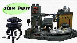 TIME-LAPSE | LEGO Star Wars Coruscant Underworld MOC