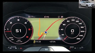 Audi A3 150hp Acceleration Test 0-100 km/h
