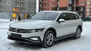 6.4 секунды до 100км/ч. Volkswagen Passat B8 Alltrack ₽естайлинг 2.0BiTDi-240hp.