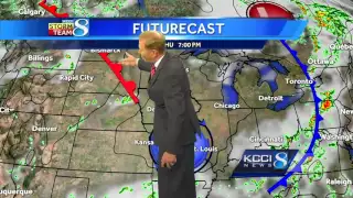 Videocast: Warm, mostly sunny weather Thursday