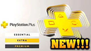 🔥NEW PlayStation Plus Tiers Explained!!! (Essential, Extra, Premium)