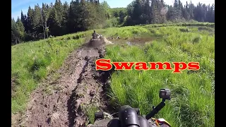 ATV Trails to Mud 1st Stuck Epic Ride