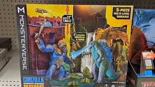TARGET TOY HUNT: New!! Playmates Monsterverse Godzilla Vs Kong Hollow Earth Playset!!!