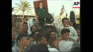 Pro-Saddam rally