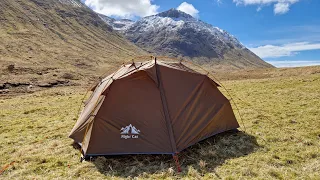 Night Cat ZP-34 4 season 2 person Backpacking Tent Review