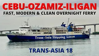 Cebu to Iligan via Ozamiz Barko Vlog onboard Trans-Asia 18 | Philippines Travel