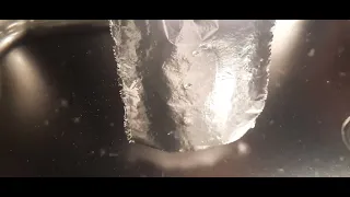 Vevor ultrasonic cleaner aluminium foil test