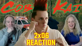 This almost made us cry! | Cobra Kai 2x06 Reaction and Review | First time watching!