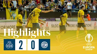 2-0 win in the Europa League play-off round! | Highlights: Union - FC Lugano