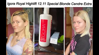 Hair Colour at Home, Igora Highlift 12.11 Special Blonde Cendre Extra