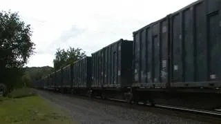 Norfolk Southern 64J Eastbound Trash train Manor PA SD70M 2625 2628 and C40-9W 9787