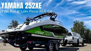 2021 Yamaha 252XE First Launch Lake Perris SRA California #yamaha252xe