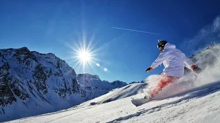 SNOWBOARD RELAX MUSIC RELAXATION QUIET MUSIC