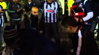 Monterrey Supporters performing in japan after the game/FIFA Club World Cup JAPAN 2012