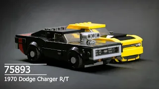 LEGO 75893 Speed Champions - 1970 Dodge Charger RT (Stop motion)