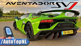 Lamborghini Aventador SVJ | REVIEW on AUTOBAHN [NO SPEED LIMIT] by AutoTopNL